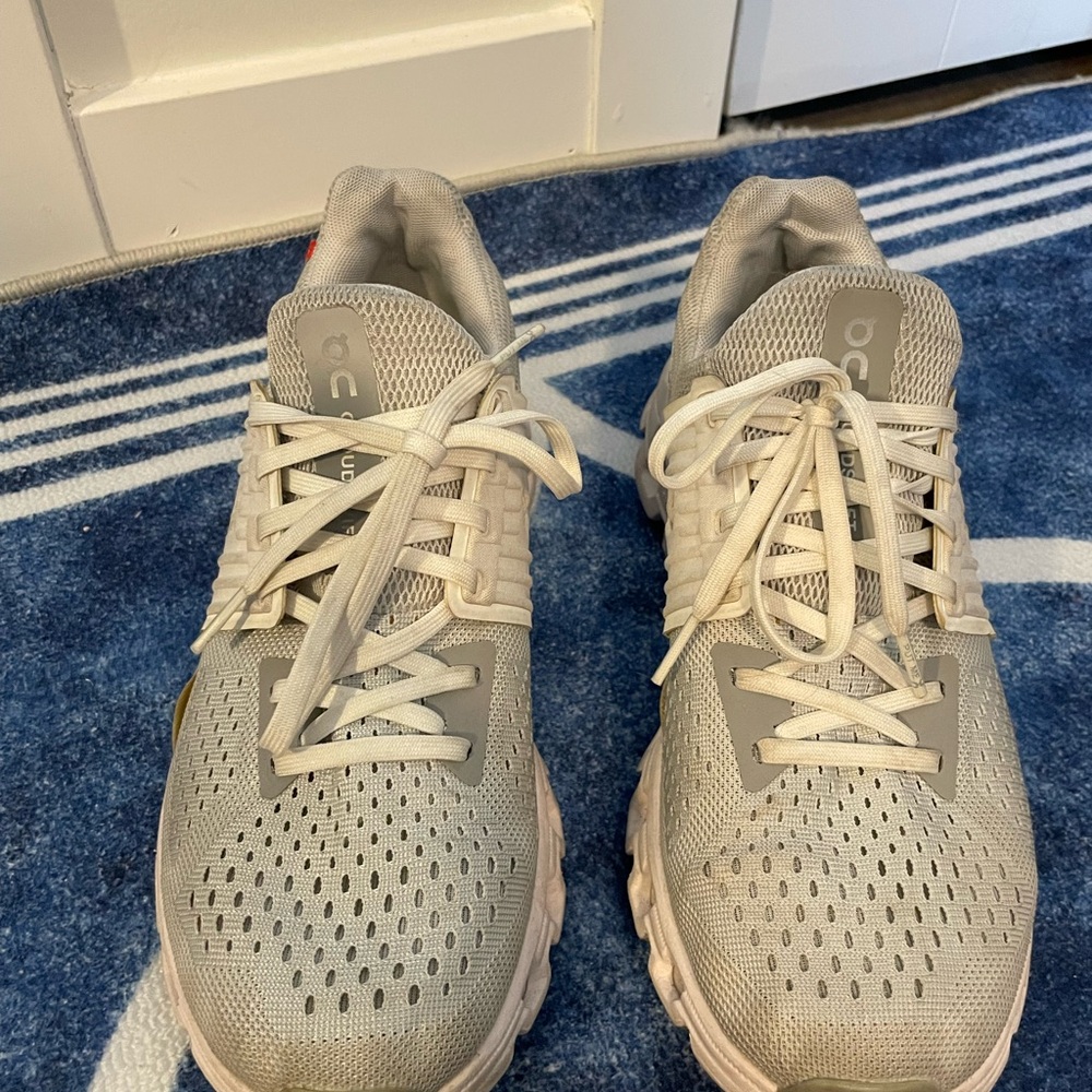 On Running Light Gray Athletic Sneakers